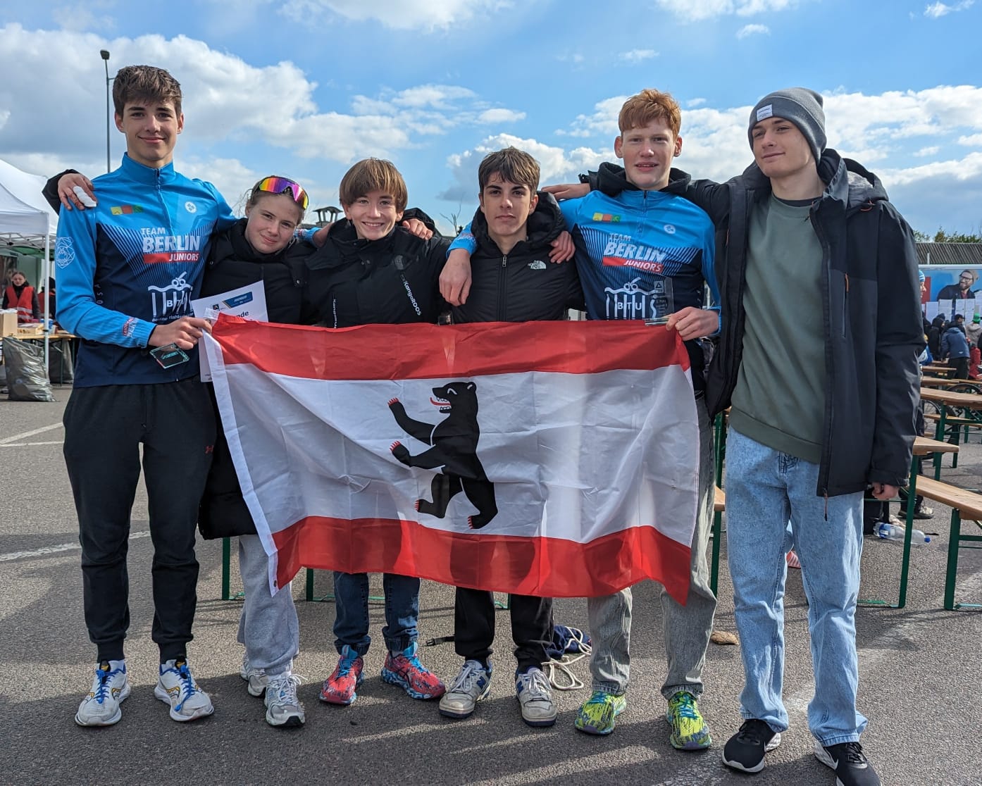 Nach der Siegerehrung beim DTU-Cup in Halle (Saale) (Bild Agnes Glieneke)