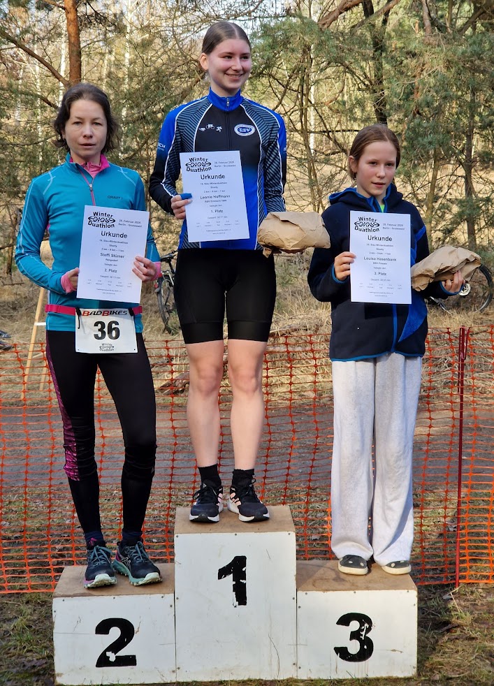 2026 Sisu Winterduathlon Podest wbl Shorty