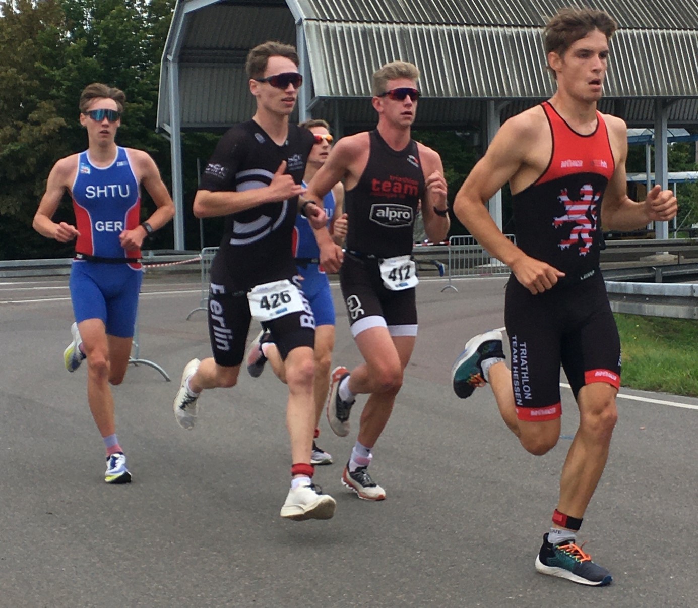 2021 Halle Duathlon DM Oskar Lauf 1