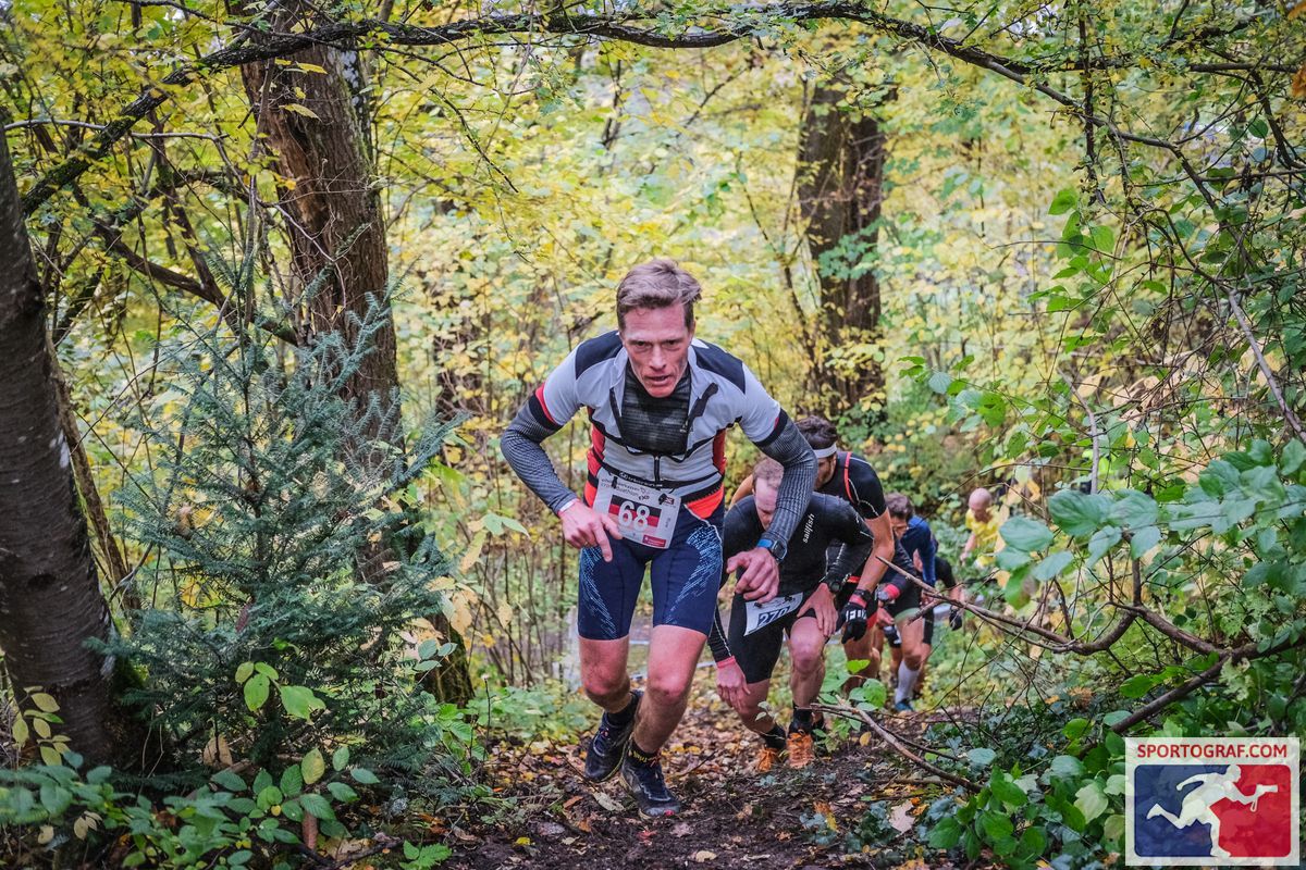 2021 Schleiden Cross Duathlon Christian Hollmann Lauf Berg